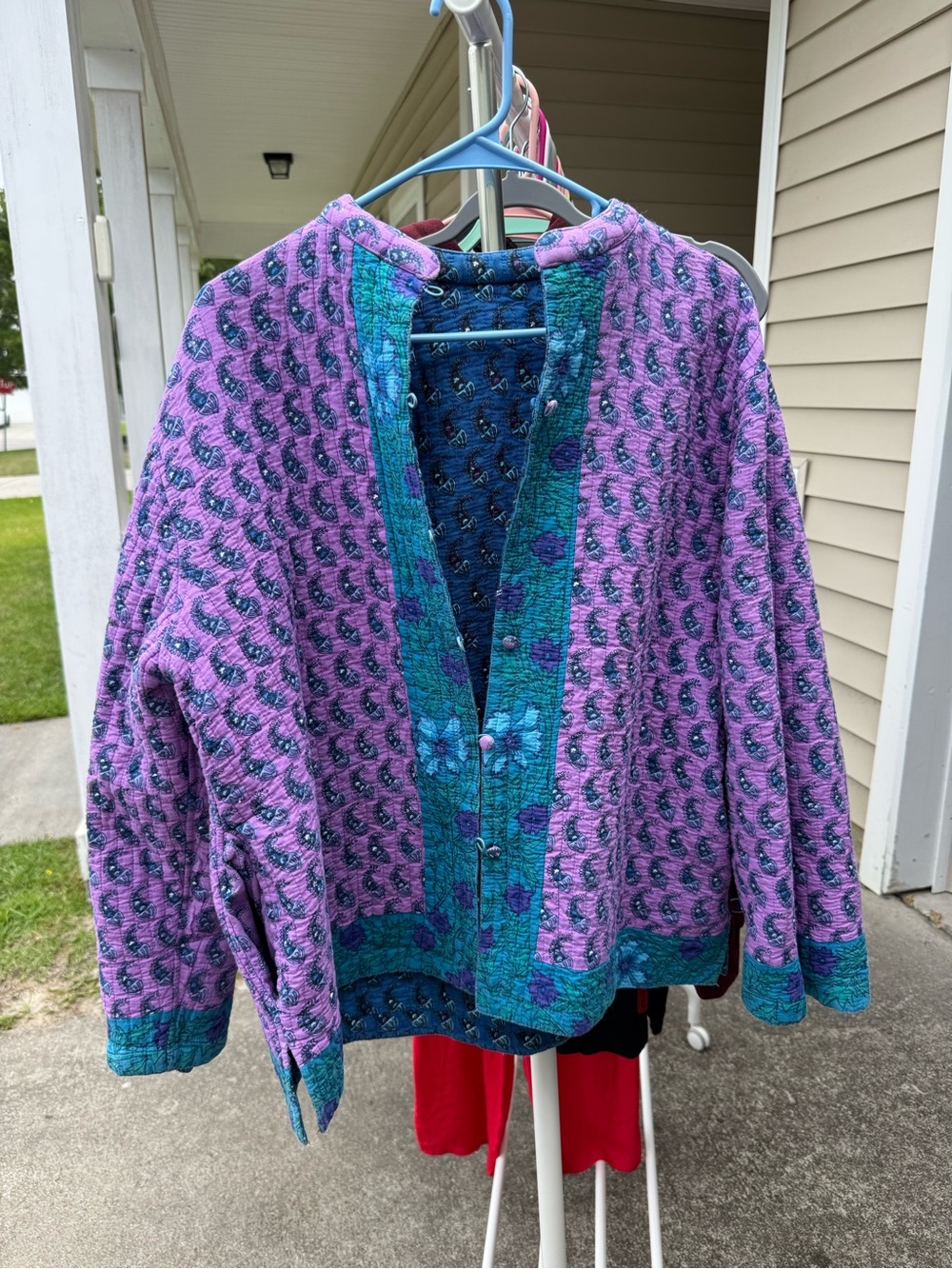 unbranded reversible quilted jacket